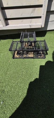 Tripple aviary trap cage - tripple,