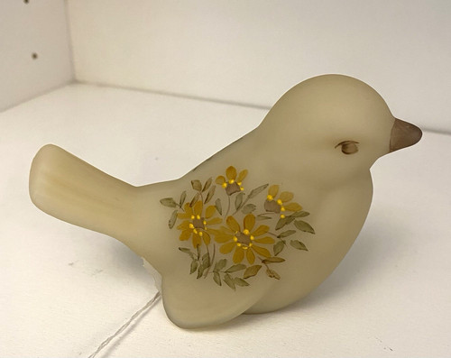 Hand painted opaque glass - painted,