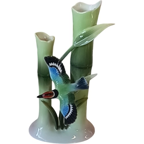 Franz porcelain hummingbird - porcelain,