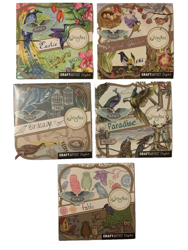 Craft artist digikit aviary - digikit,