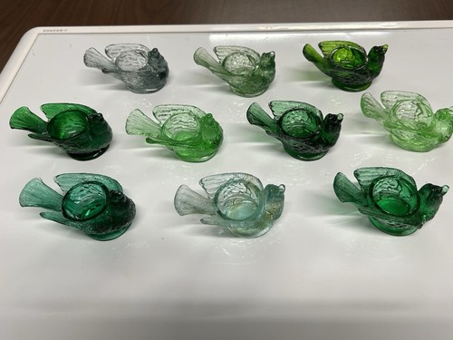 Degenhart green bird salts - bird,